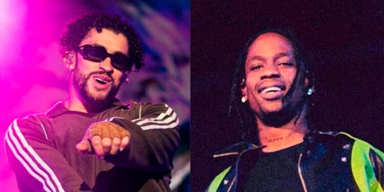 Bad Bunny y Travis Scott planean colaboración