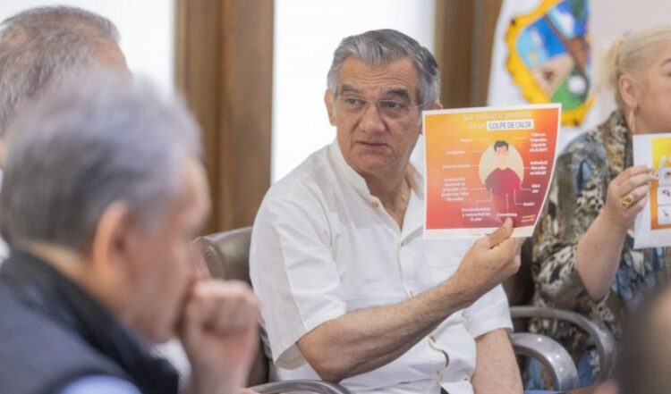 Ante ola de calor, gobernador instruye acciones inmediatas para proteger a la población