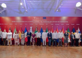 Llegan embajadores de la UE a Tamaulipas para gira de cuatro días