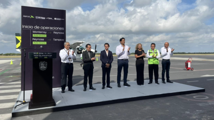 Aerus inaugura operaciones en Reynosa: conectividad directa con Monterrey y Tampico