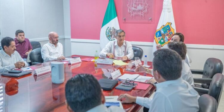 Gobernador Américo Villarreal Anaya respalda gestiones para rehabilitación de Planta Internacional de Tratamiento de Aguas Residuales en Nuevo Laredo
