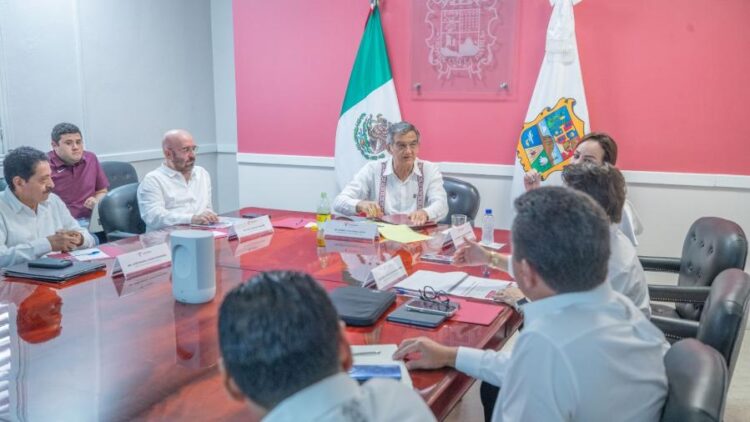 Gobernador Américo Villarreal Anaya respalda gestiones para rehabilitación de Planta Internacional de Tratamiento de Aguas Residuales en Nuevo Laredo