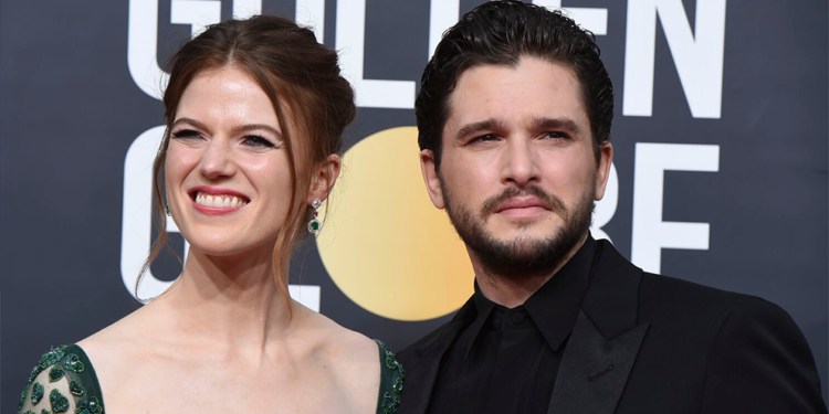 Kit Harington y Rose Leslie, estrellas de Game of Thrones, le dan la bienvenida a su segunda hija