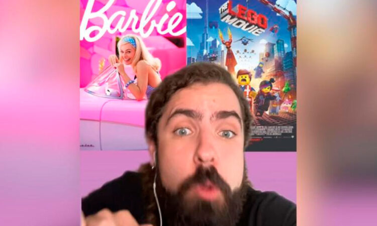 Tiktoker Javier Ibarreche en la mira por criticar película de Barbie