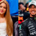 Shakira apoya a Lewis Hamilton en el Gran Premio de Gran Bretaña y despierta rumores de romance