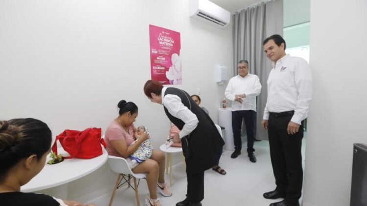 DIF Tamaulipas inaugura su primera sala de lactancia