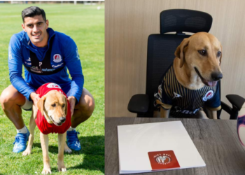 Tunita el amuleto de la suerte de ADSL contra Cruz Azul