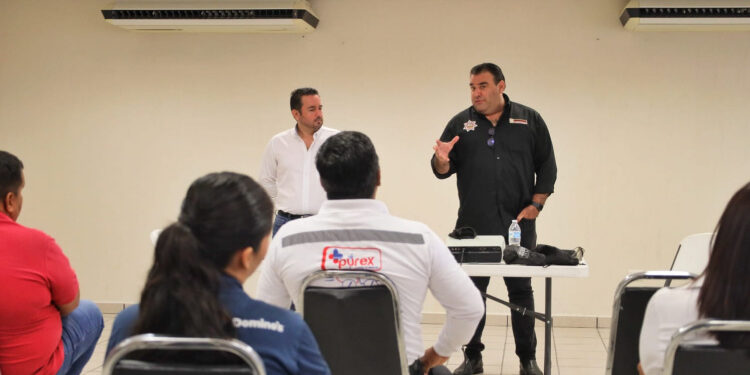 Pit Stop para la seguridad, curso para repartidores de comida