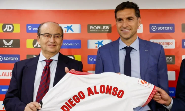 Diego Alonso se viste de Sevillista