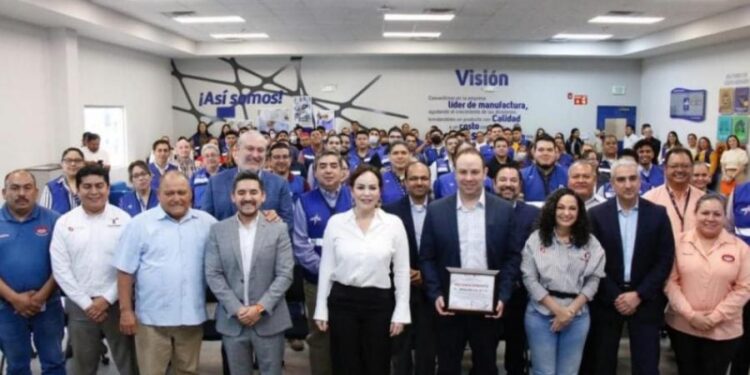 Medline de Nuevo Laredo, distinguida por sus buenas prácticas laborales