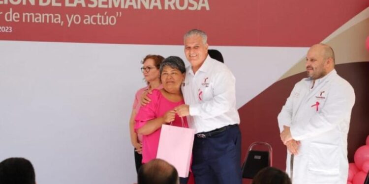 «Semana Rosa 2023»: Gobierno de Tamaulipas otorga prótesis mamarias