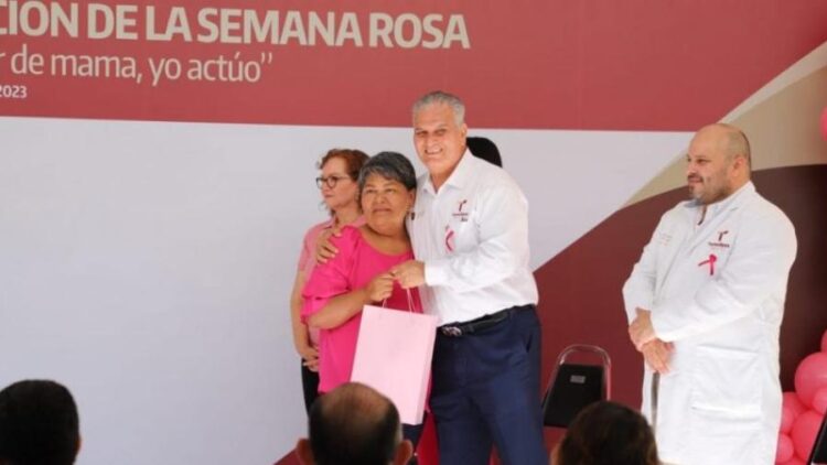«Semana Rosa 2023»: Gobierno de Tamaulipas otorga prótesis mamarias