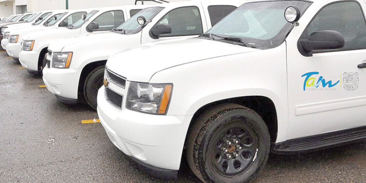 No encuentran autos oficiales