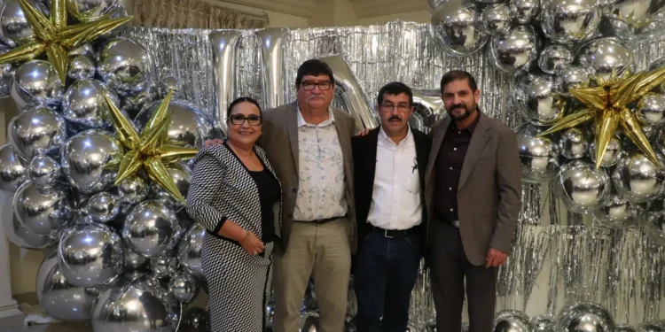 El rector Dámaso Anaya preside festejos navideños de la UAT en Cd. Mante
