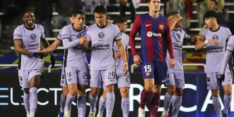 2-3 Un América invencible vence al Barcelona