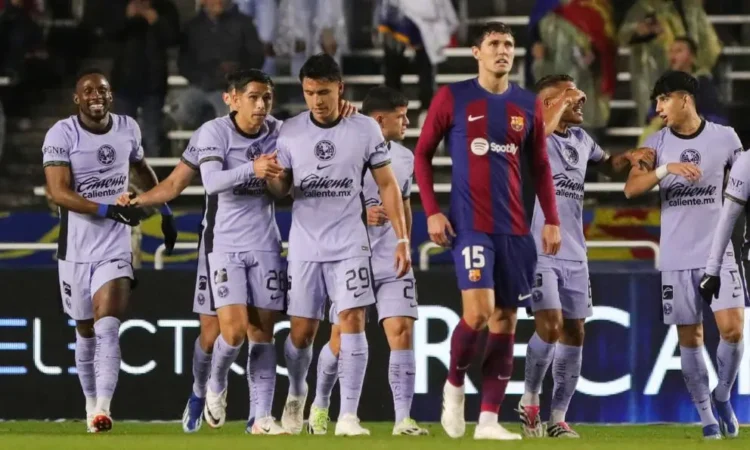 2-3 Un América invencible vence al Barcelona