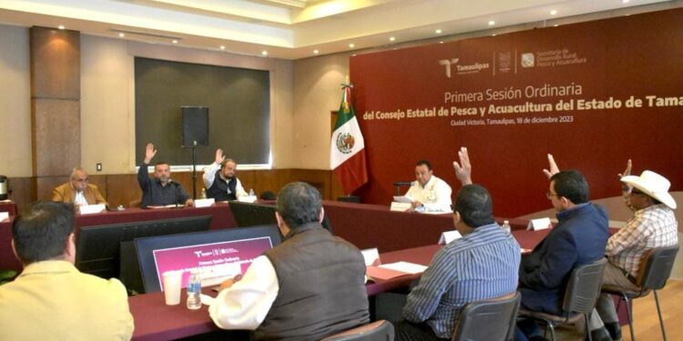 Realizan Primera Sesión Ordinaria del Consejo Estatal de Pesca y Acuacultura