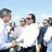 Pone Américo primera piedra de planta industrial en Altamira