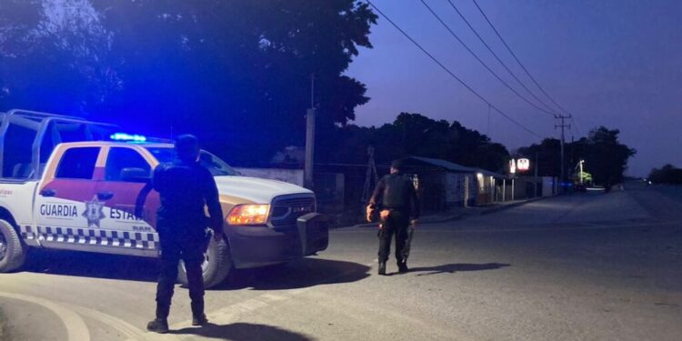 Con operativo “Ejido Seguro” Guardia Estatal vigila comunidades rurales