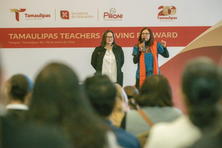 Reconoce Leticia Ramírez, titular de la SEP, liderazgo de Tamaulipas en enseñanza del inglés