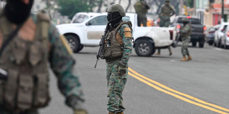 Más de 2.700 detenidos en Ecuador en 13 días de conflicto armado