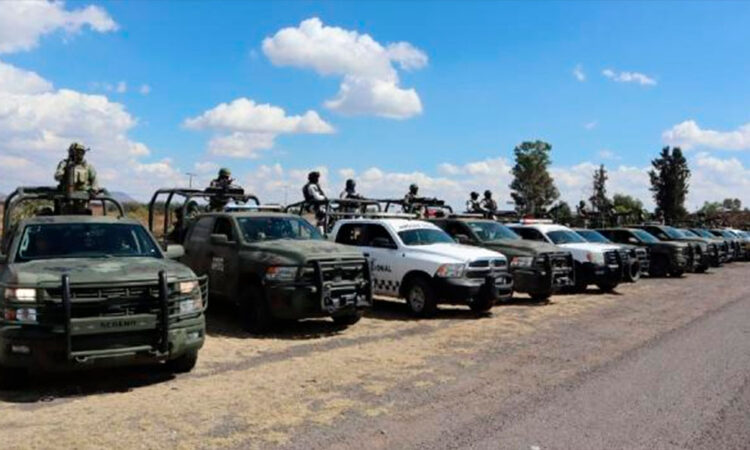 Más de 500 militares arriban a Guanajuato para reforzar seguridad