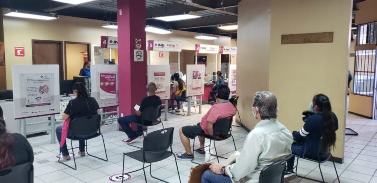 INE registra más de 100 mil trámites diarios en módulos de todo el país