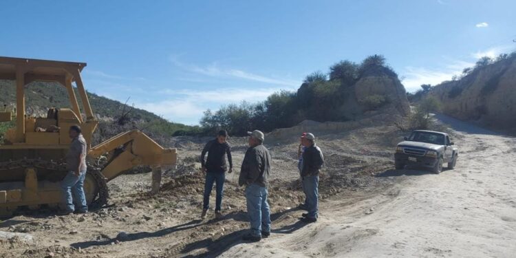 En el Altiplano tamaulipeco, construcción de vado conectará zonas ejidales