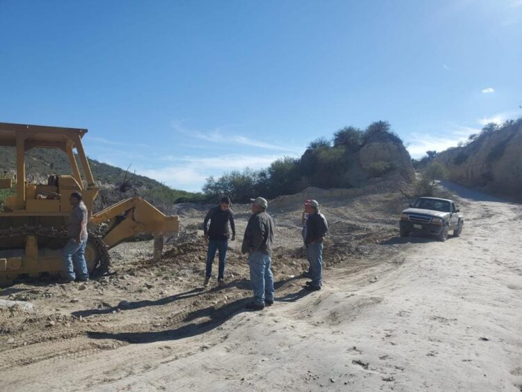 En el Altiplano tamaulipeco, construcción de vado conectará zonas ejidales