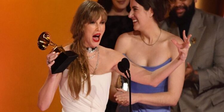 Taylor Swift es la primer artista en ganar cuatro veces la misma categoría