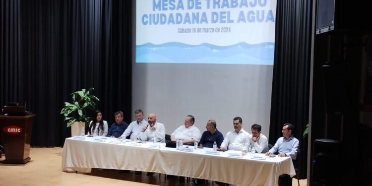 Sistema lagunario del Tamesí en el nivel más bajo de su historia