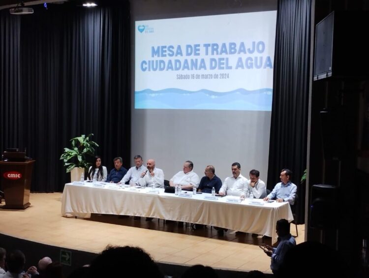 Sistema lagunario del Tamesí en el nivel más bajo de su historia