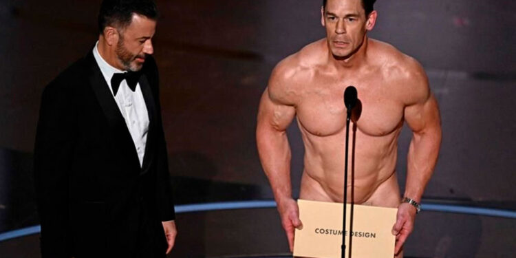 Aterrorizó sketch de John Cena en los Óscar a ejecutivos