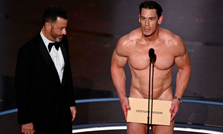 Aterrorizó sketch de John Cena en los Óscar a ejecutivos