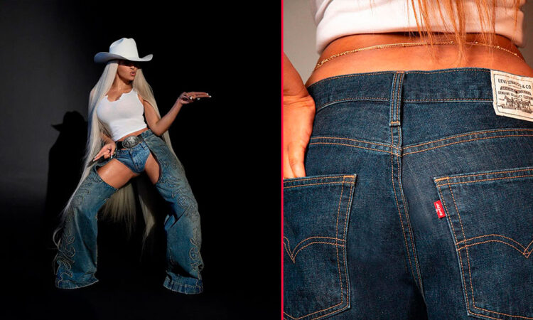 Éxito rotundo: Beyoncé impulsa ventas de Levi’s tras lanzar su nuevo álbum