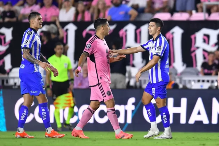 Monterrey remonta ante Inter Miami en la ida de los cuartos de final