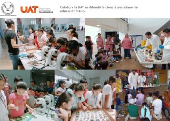 Colabora la UAT en difundir la ciencia a escolares de educación básica