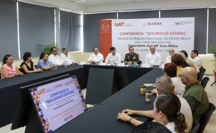 Imparten en la UAT conferencia sobre seguridad y protección ciudadana
