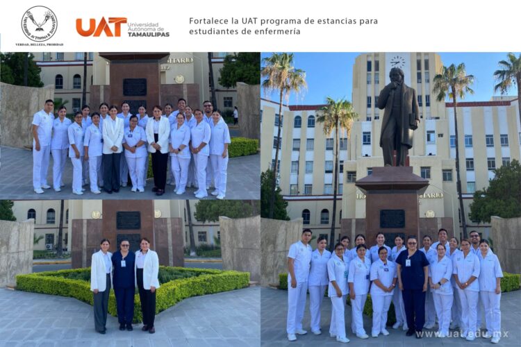 Fortalece la UAT programa de estancias para estudiantes de enfermería