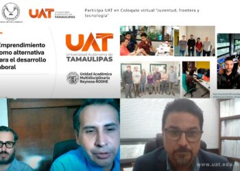 Participa la UAT en el coloquio internacional “Juventudes, frontera y tecnología 2024”