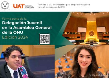Difunde la UAT convocatoria para elegir delegación juvenil mexicana en la ONU
