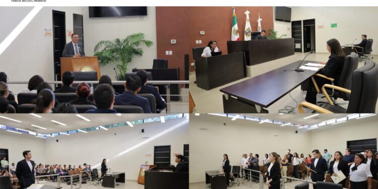 UAT realiza primer Concurso de Juicios Orales en campus Victoria