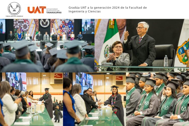 Gradúa la UAT a la generación 2024 de la Facultad de Ingeniería y Ciencias