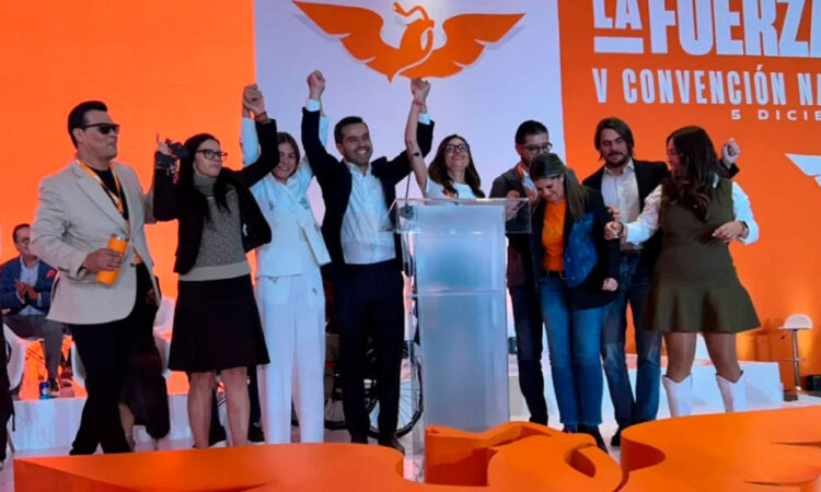 Asume Máynez dirigencia de MC