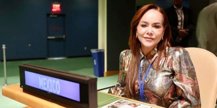 ALCALDESA CARMEN LILIA CANTUROSAS REPRESENTA A MÉXICO EN EL FORO POLÍTICO DE ALTO NIVEL SOBRE DESARROLLO SOSTENIBLE DE LA ONU