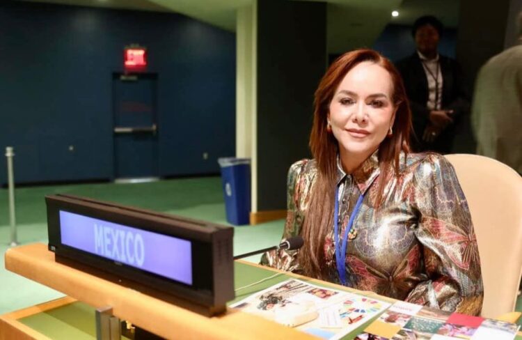 ALCALDESA CARMEN LILIA CANTUROSAS REPRESENTA A MÉXICO EN EL FORO POLÍTICO DE ALTO NIVEL SOBRE DESARROLLO SOSTENIBLE DE LA ONU