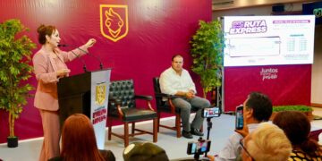 Carmen Lilia moderniza transporte en Nuevo Laredo