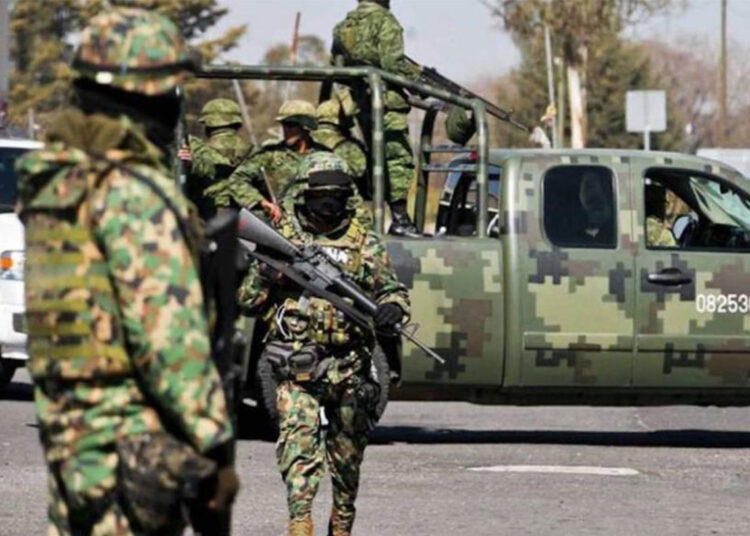 Blindan al país, despliegan 132 mil efectivos de las fuerzas armadas y la Guardia Nacional