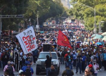 La CNTE quiere parar el mundial, anuncia paro indefinido para junio y movilizaciones en mayo