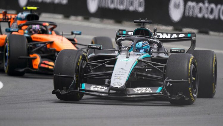 Antonelli gana el GP de Canadá es líder; Checo abandona en vuelta 40